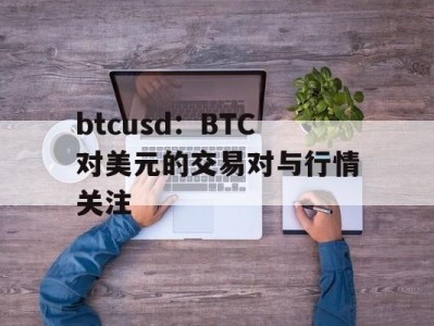 btcusd：BTC对美元的交易对与行情关注